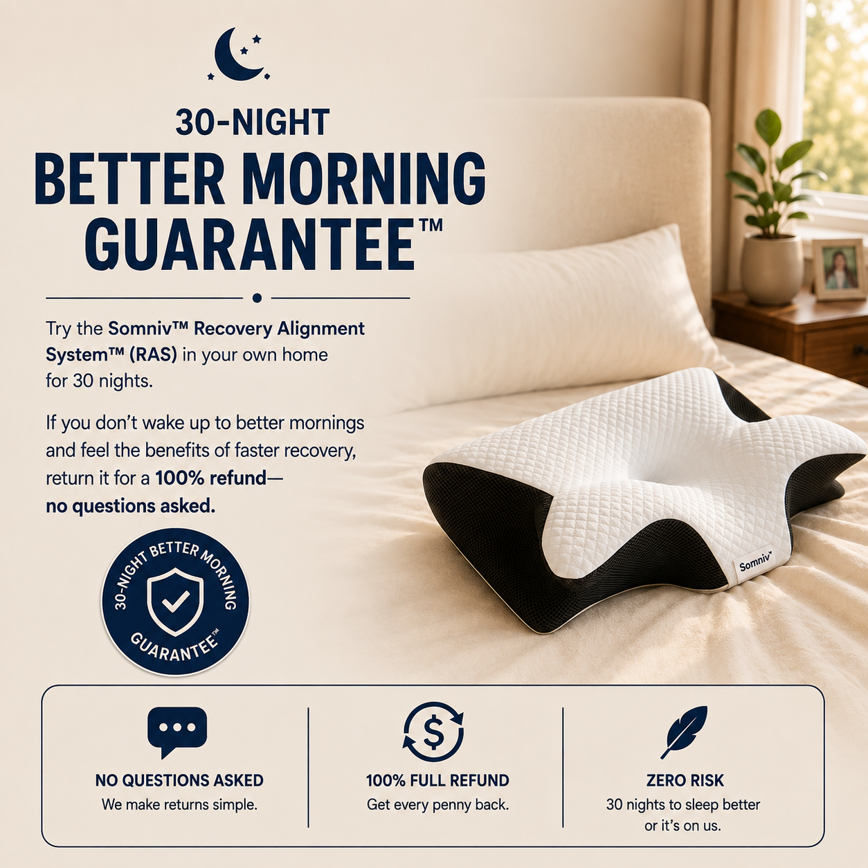 Somniv™ Recovery Pillow